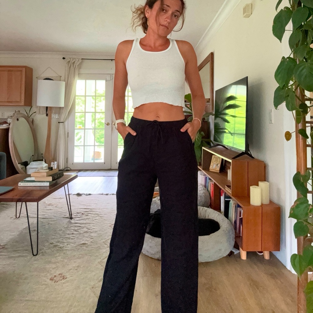 NWT Linen Abercrombie Pants (XS)